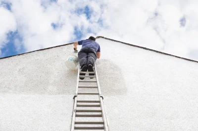Peinture extérieure à Brinay — façades et ravalement